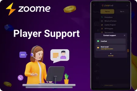 Responsible Gaming & Player Support in Zoome Casino